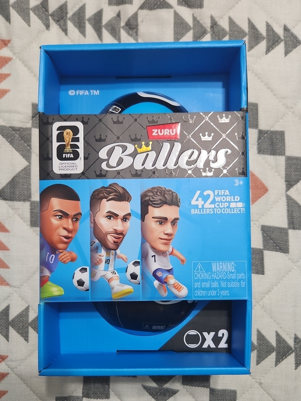 ZURU Ballers FIFA World Cup Blue Collectible Figure Pack